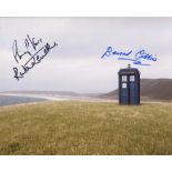 Doctor Who 8x10 photo signed by Bernard Cribbins, Philip Voss and Rula Lenska. Good condition. All