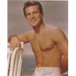 Robert Conrad signed 10x8 colour photo. Good condition. All autographs come with a Certificate of