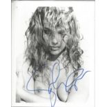 Sharon Stone signed 10x8 black and white photo. Good condition. All autographs come with a