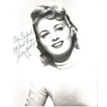 Shelley Winters signed 10x8 black and white photo dedicated. Good condition. All autographs come