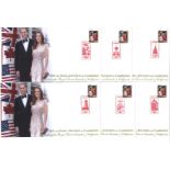 Collection of Commemorative Covers x 6 of HRH the Duke & Duchess of Cambridge Royal Tour to Canada &