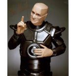 Red Dwarf, 8x10 photo signed by actor Robert Llewellyn as Kryten. Good condition. All autographs