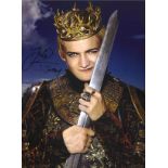 Game of Thrones star, Jack Gleeson signed 16x12 colour photograph. Good condition. All autographs