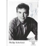 Philip Schofield signed 6x4 black and white promo photo. Good condition. All autographs come with