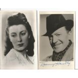 Vera Lynn and Tommy Hanley individually signed 6x3 black and white photos2. Good condition. All