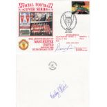 Autographed Denis Law / Nobby Stiles First Day Cover, Dated 29th May 1993 Issued To Commemorate