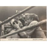 Boxing Ralph Citro signed 10x8 black and white photo. Ralph Citro (July 10, 1926 - October 2,