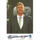 Cricket Andrew Flintoff signed 6x4 colour promo photo. Good condition. All autographs come with a