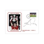 Autographed Jesper Olsen Commemorative Cover, Issued In 2008 To Commemorate The 1985 Fa Cup Final,