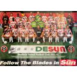 Sheffield United F. C. 2002-03 Large Squad 16. 5x23. 5 Poster Signed By 24 Inc. Paddy Kenny, Phil