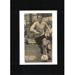 Ron Davies signed 16x12 overall mounted black and white magazine photo. Ronald Tudor Davies (25