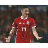 Connor Roberts Signed Wales 8x10 Photo . Good condition. All autographs come with a Certificate of