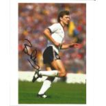 Football Bryan Robson signed 10x8 colour photo pictured playing for England. Good condition. All