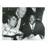 Boxing Nino Benvenuti signed 10x8 black and white photo. Giovanni "Nino" Benvenuti (born 26 April