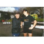 Olympics ROSS Tong signed 6x4 colour photo of the Bronze medallist in Rowing coxed four events at
