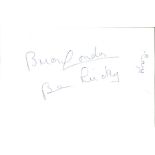 Boxing Brian London signed 6x4 black and white photo signature on reverse. Brian Sidney Harper (born