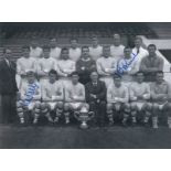 Autographed Manchester City 8 X 6 Photo - B/W, Depicting City s Second Division Winning Squad