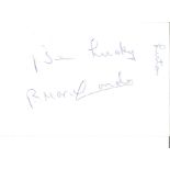 Boxing Brian London signed 6x4 black and white photo signature on reverse. Brian Sidney Harper (born