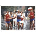 Olympics Frank Shorter signed 6x4 colour photo of the Gold and Silver medal winner in the Marathon