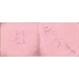 Sport collection Autograph book over 40 pages includes some legendary names such as Seve