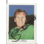 Billy Mcneill Signed Celtic Trade Card . Good condition. All autographs come with a Certificate of