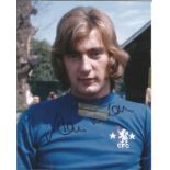 Alan Hudson Signed Chelsea 8x10 Photo . Good condition. All autographs come with a Certificate of