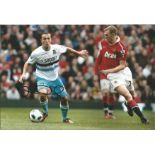 Football Mark Noble signed 12x8 colour photo pictured in action for West Ham United against