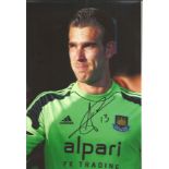 Football Adrian signed 12x8 colour photo pictured during his time with West Ham United. Good