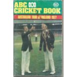 Cricket Australia Broadcasting Corporation souvenir booklet for Australia cricket tour of England