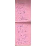 Football Collection Autograph book over 150 signatures from the early nighties some great names from