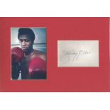 Boxing Jimmy Ellis signed 12x8 mounted signature piece. James Albert Ellis (February 24, 1940 -