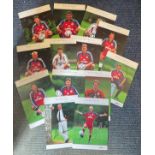 Bayern Munich 13 Signed Official Club Photos Inc. Giovane Elber, Jens Jeremies, Alexander Zickler,