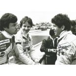 Motor Racing Jody Scheckter signed 12x8 black and white photo. Jody David Scheckter (born 29 January