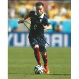 Mathieu Valbuena Signed France 8x10 Photo . Good condition. All autographs come with a Certificate