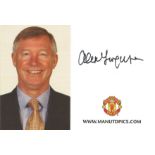 Football Alex Ferguson signed 6x4 colour promo photo. Good condition. All autographs come with a