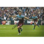 Football Aaron Cresswell signed 12x8 colour photo pictured while playing for West Ham United. Good