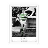 Autographed John Clark Limited Edition 16 X 12 - Colourized, Depicting Clark Running Out At Roker