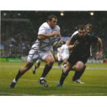 Steve Thompson Signed England Rugby 8x10 Photo . Good condition. All autographs come with a