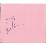 Golf Arnold Palmer signed 6x5 album page signed on reverse by Sandy Lyle, Greg Norman and John O