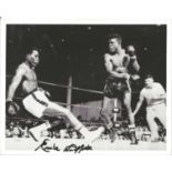 Boxing Emile Griffith signed 10x8 black and white photo. Emile Alphonse Griffith (February 3, 1938 -