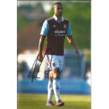 Football Winston Reid signed 12x8 colour photo pictured while playing for West Ham United. Good