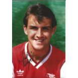 Football Martin Hayes signed 12x8 colour photo pictured during his playing days with Arsenal. Good