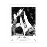 Autographed Evan Williams Limited Edition 16 X 12 - B/W, Depicting Celtic Goalkeeper Evan Williams