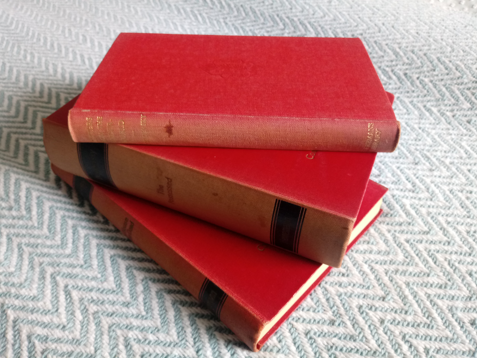 3 x Fyodor Dostoevsky hardback books 2 books translated by Constance Garnett Published 1948