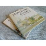 2 x hardback books Hugh Casson's Oxford 96 pages Published 1988 Phaidon Press Ltd ISBN 0 7148 2485 5