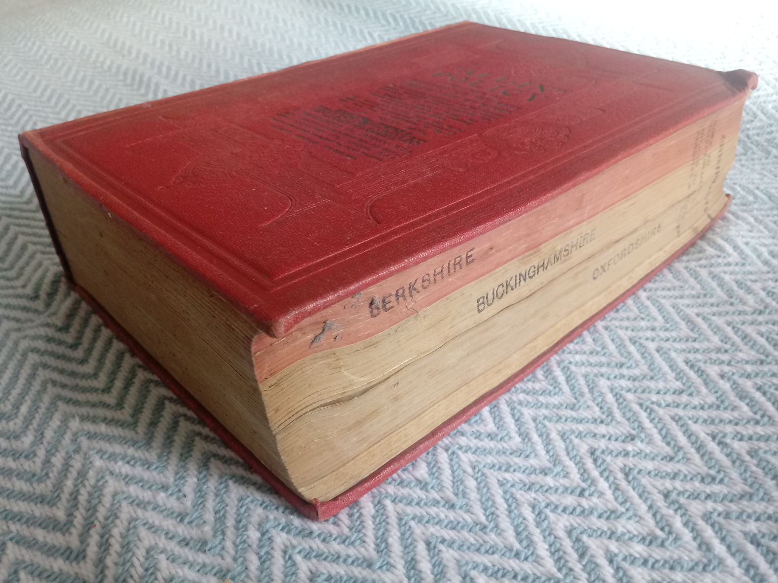 Kelly's Directory of Berkshire Buckinghamshire on Oxfordshire With New Maps 1920 Hardback Book. - Image 4 of 6