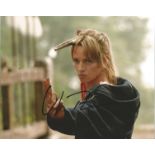 Uma Thurman signed 10x8 Kill Bill colour photo. Good condition. All autographs come with a