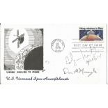 Space Ed Mitchell and Donald R. McMonagle signed FDC Viking Mission to Mars US Unmanned Space