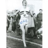 Roger Bannister signed 10x8 black and white photo. Good condition. All autographs come with a