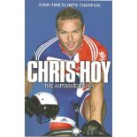 Chris Hoy signed paperback book titled Chris Hoy The Autobiography signature on the inside title